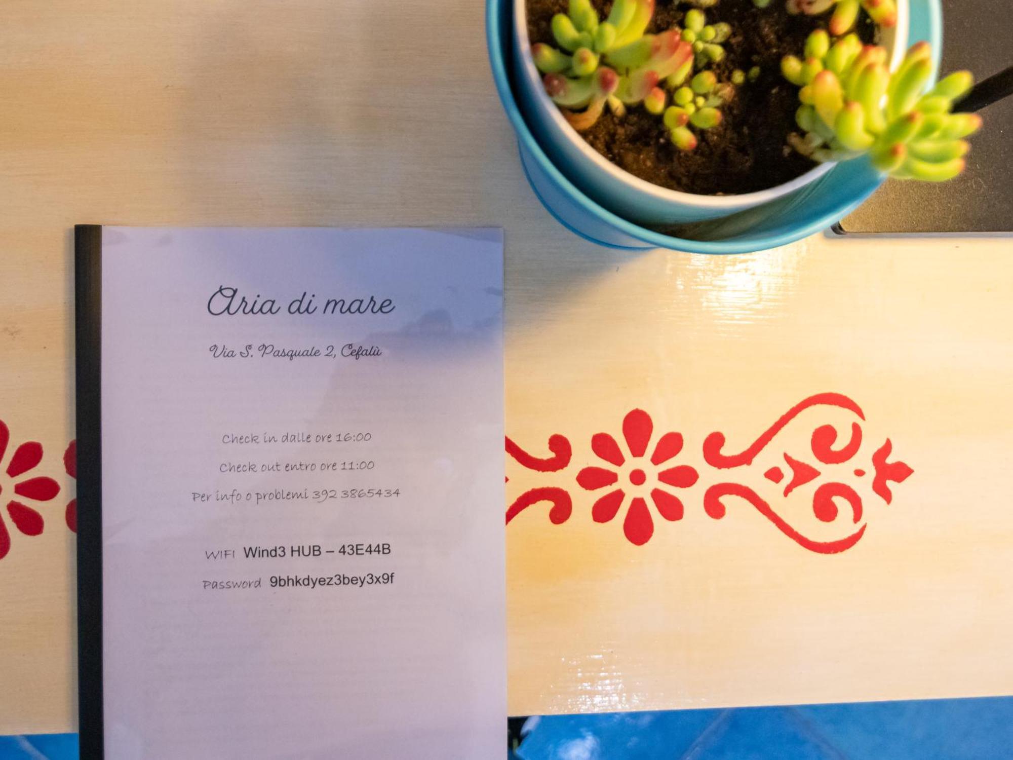 Aria Di Mare Rooms Cefalu Exterior photo